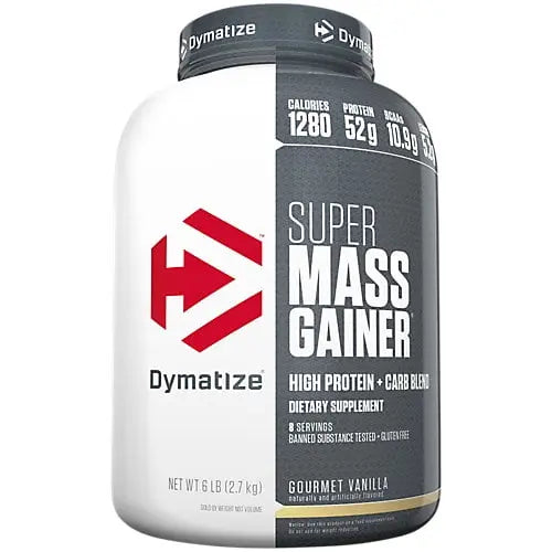 SUPER MASS GAINER 8 SERVINGS GOURMET VANILLA 6LB