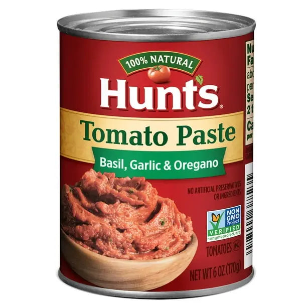 HUNTS TOMATO PASTE BASIL GARLIC & OREGANOHUNTS