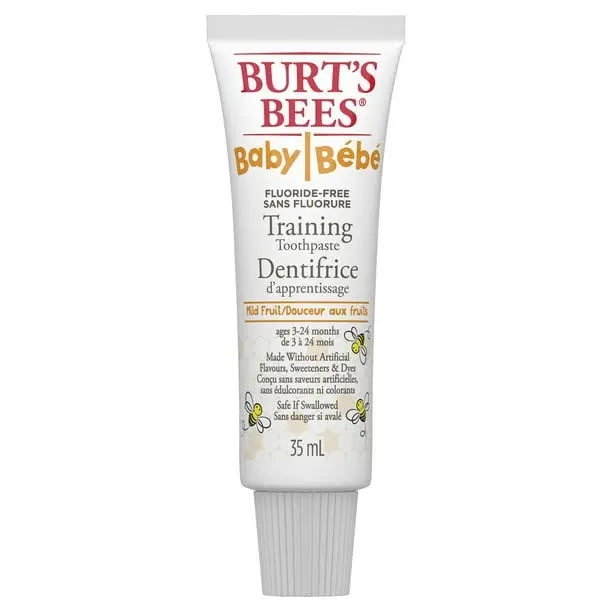 BURT BEES BABY TRAINING TOOTHPASTE 35 ML- Gentle, natural care products for babies.