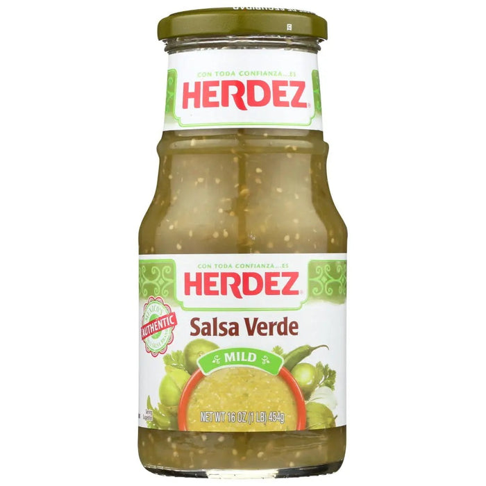 HERDEZ SALSA VERDE - A vibrant green salsa with a fresh, tangy flavor.