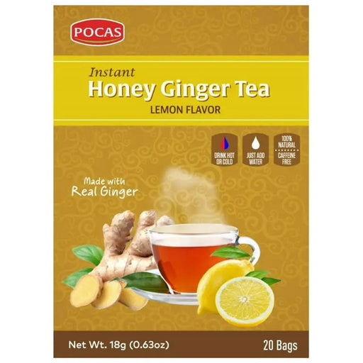 POCAS HONEY GINGER TEA