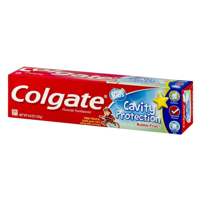 COLGATE CAVITY PROTECTION BUBBLE FRUIT 4.6 OZ