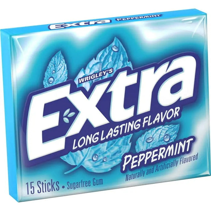 EXTRA PEPPERMINT 15 STICKS