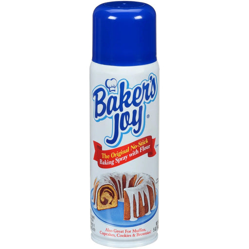 BAKER"JOY NO STICK BACKING SPRAY 5 OZ- A no-stick spray for easy baking and cooking clean-up.