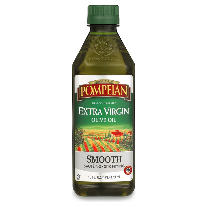 POMPEIAN EXTRA VIRGIN OLIVE OIL 16 OZ- Traditional vinegar for culinary uses and dressings.