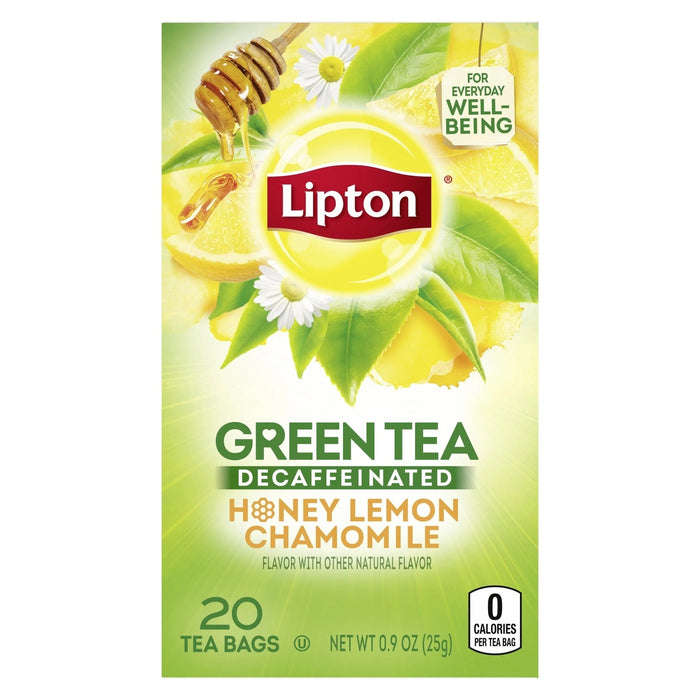 LIPTON GREEN TEA HONEY LEMON CHAMOMILLE