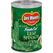 DEL MONTE LEAH SPINACH 13.5 OZ