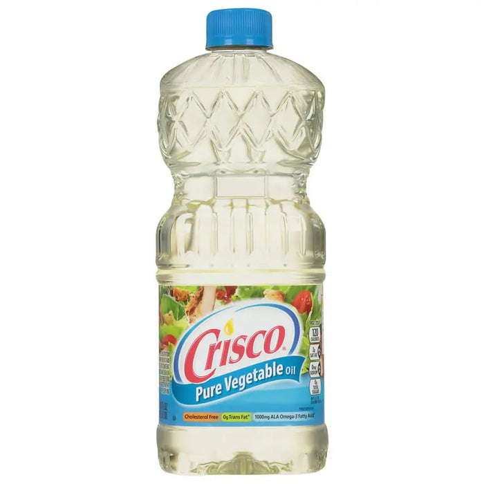 CRISCO PURE VEGETABLE OIL 40 FL- Chocolate meets a satisfying crunch.