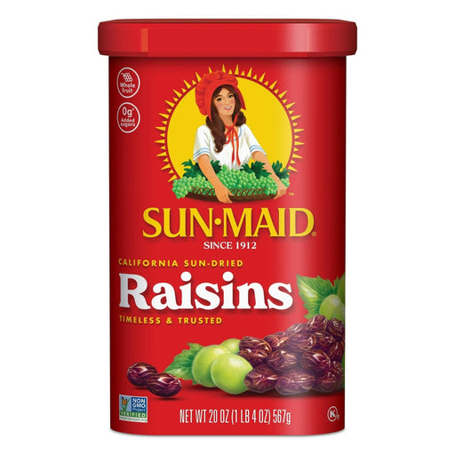 CALIFORNIA SUN DRIED RAISIN 1.875 LB- Sweet and chewy sun-dried raisins, ideal for snacking or baking.