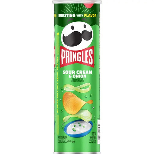 PRINGLES SOUR CREAM AND ONION POTATO CHIPS 5,5 OZ