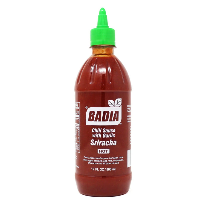 BADIA CHILI SAUCE WITH GARLIC 17 FL