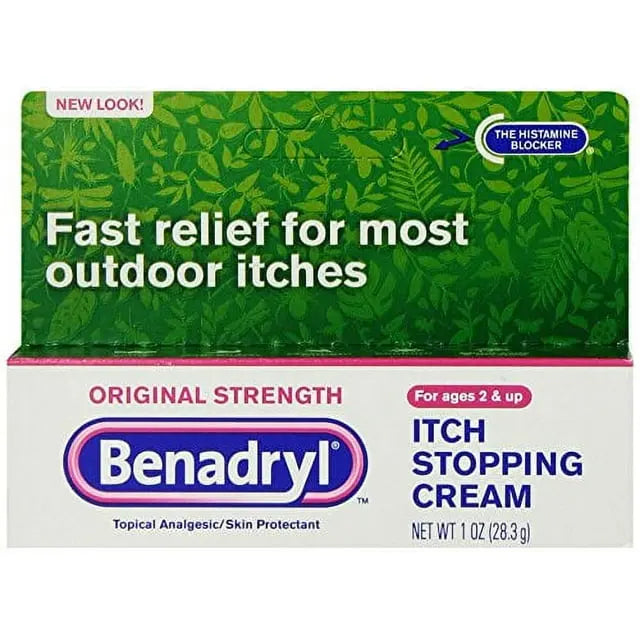 BENADRYL ITCH STOPPING CREAM 1OZ