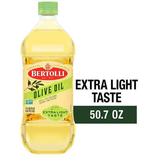 BERTOLLI OLIVE OIL EXTRA LIGHT TASTE 1.5L- A lighter version of olive oil, ideal for cooking and dressings.