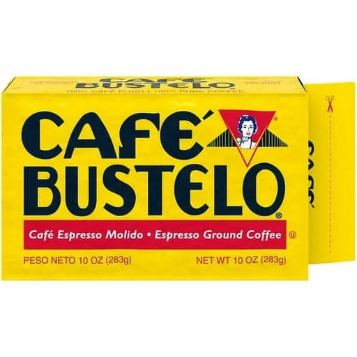 CAFE BUSTELO PACK 10 OZ- Bulk pack of espresso-style coffee for consistent enjoyment.