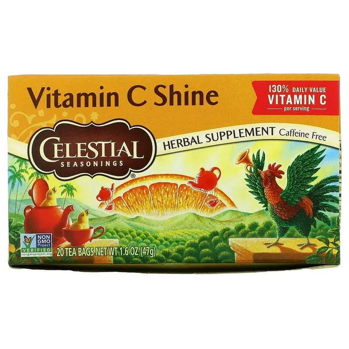 CELESTIAL VITAMINE C- Vitamin C-infused tea for immune system support.