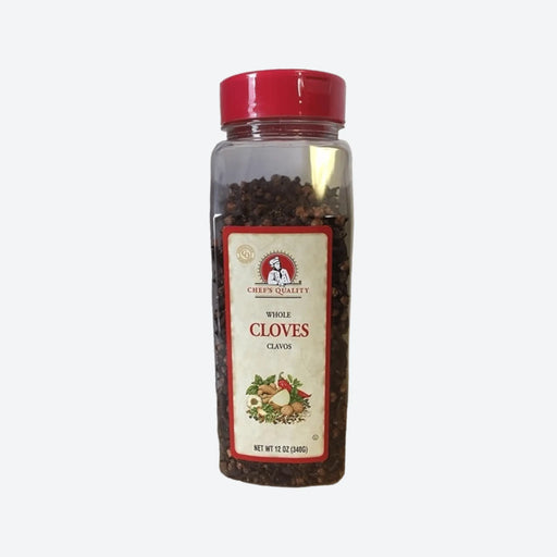 CHEF'S QUALITY CLOVES 12 OZ- Warm, aromatic spice, a kitchen essential.