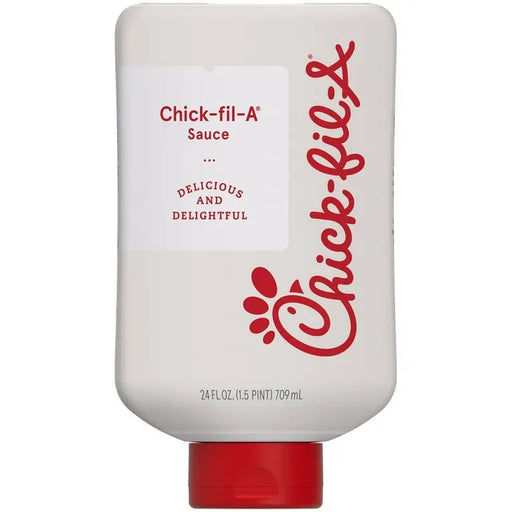 CHICK-FIL-A SAUCE 24 OZ SQUEEZE BOTTLE- A popular sauce in a convenient squeeze bottle for easy use.