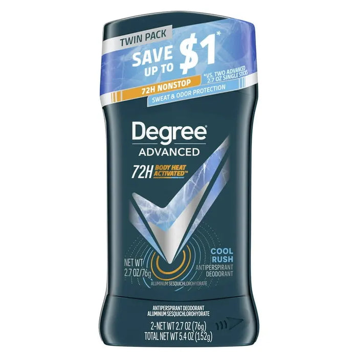 DEGREE ADVANCED 72 H 2.7 OZ