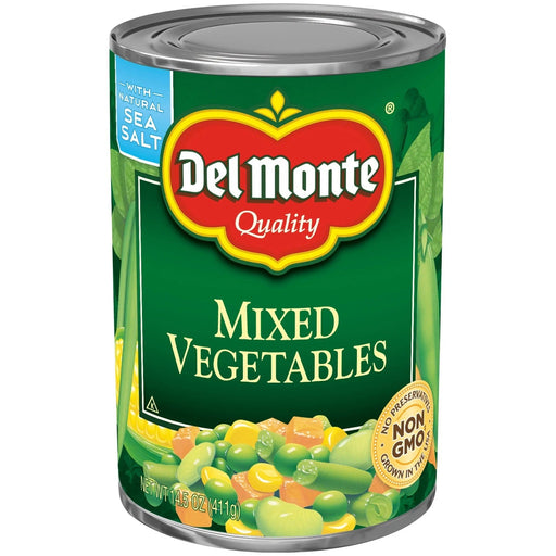 delmonte mixed vegetables can- Refreshing and satisfying for any time of day.