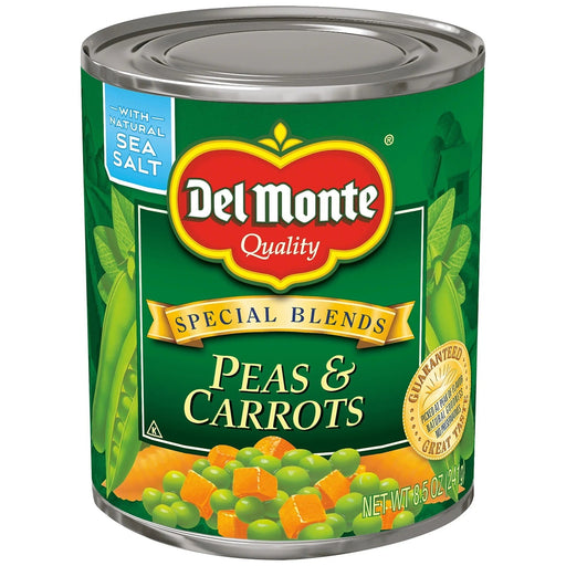 DEL MONTE  PEAS CARROTS- Natural sweetness and vibrant color for dishes.