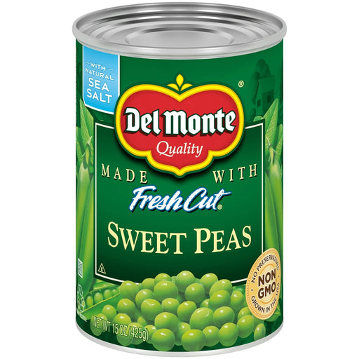 DEL MONTE SWEET PEAS 15 OZ