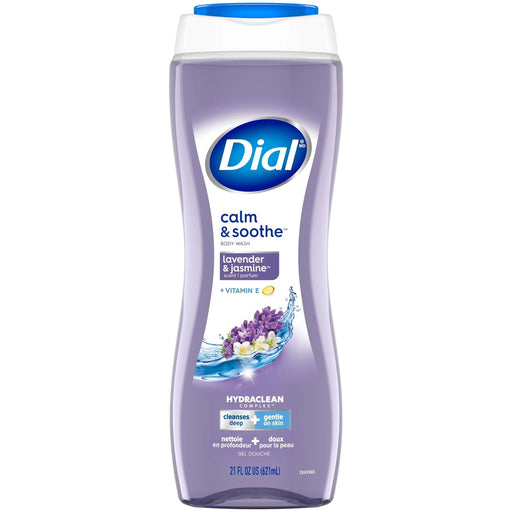 DIAL BODY WASH LAVENDER & JASMINE MARULA OIL 21 OZ- Luxurious wash with soothing lavender and jasmine.