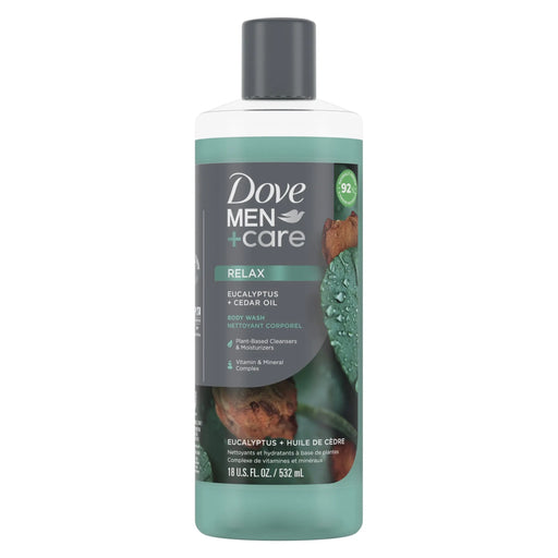 DOVE MEN CARE RELAXING EUCALYPTUS OIL + CEDAR 18 FL