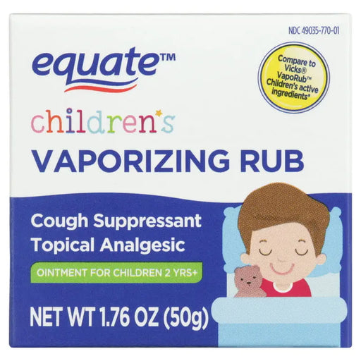 EQUATE CHILDREN'S VAPORIZING RUB 1.76 0Z