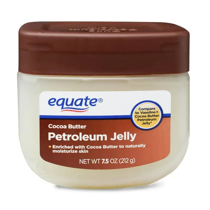 EQUATE PETROLEUM JELLY COCOA BUTTER 7.5 OZ