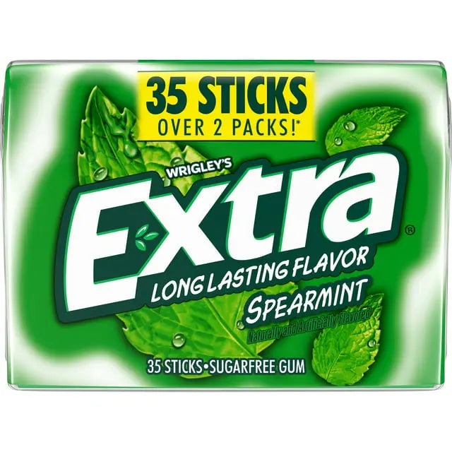  EXTRA SPEARMINT- Chewing gum with a refreshing spearmint flavor.