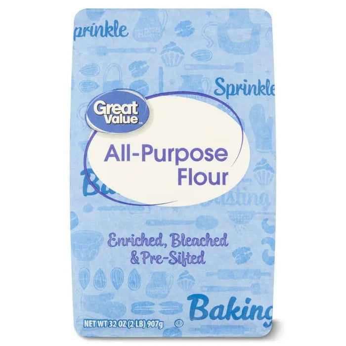 GREAT VALUE ALL PURPOSE FLOUR 32 OZ