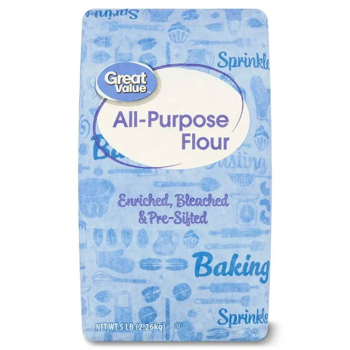 GREAT VALUE ALL PURPOSE FLOUR 5LB