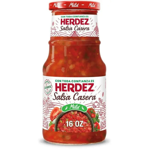 HERDEZ SALSA CASERA- Traditional salsa for authentic Mexican cuisine.