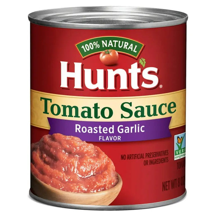 HUNTS TOMATO SAUCE ROASTED GARLIC 8 OZ