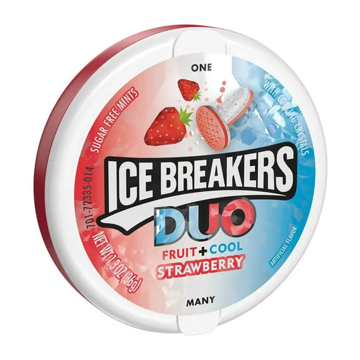 ICE BREAKERS DUO FRUIT+COOL STRAWBERRY 