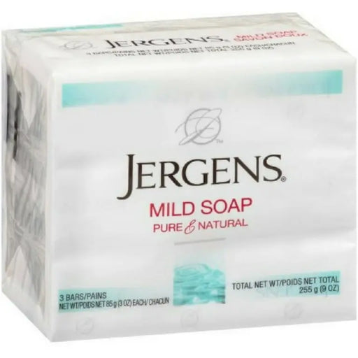 JERGENS MILD SOAP 3 BARS