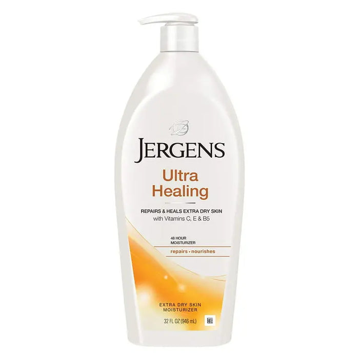 JERGENS ULTRA HEALING 1O FL- Intensive healing lotion for extra dry skin, providing deep moisture.