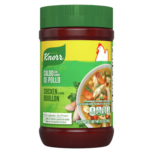 CALDON CON SABOR DE POLLO- Chicken-flavored broth, enhancing dishes with savory depth.