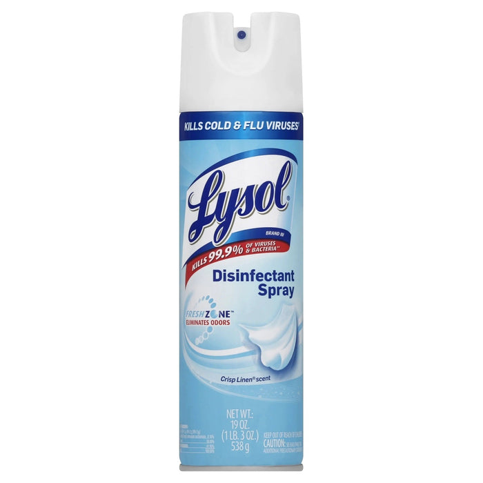 LYSOL DISINFECTANT SPRAY CRISP SCENT 19 0Z