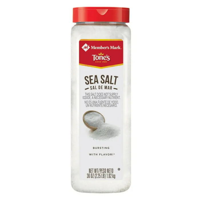 MEMBER'S MARK SEA SALT 36 OZ