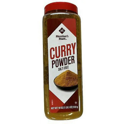 MEMBER'S MARK CURRY POWDER SALT FREE 18 OZ