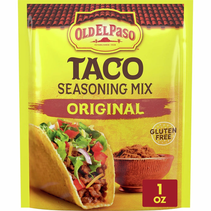 TACO SEASONING MIX 1 OZ- Traditional taco seasoning mix for the perfect taco flavor.