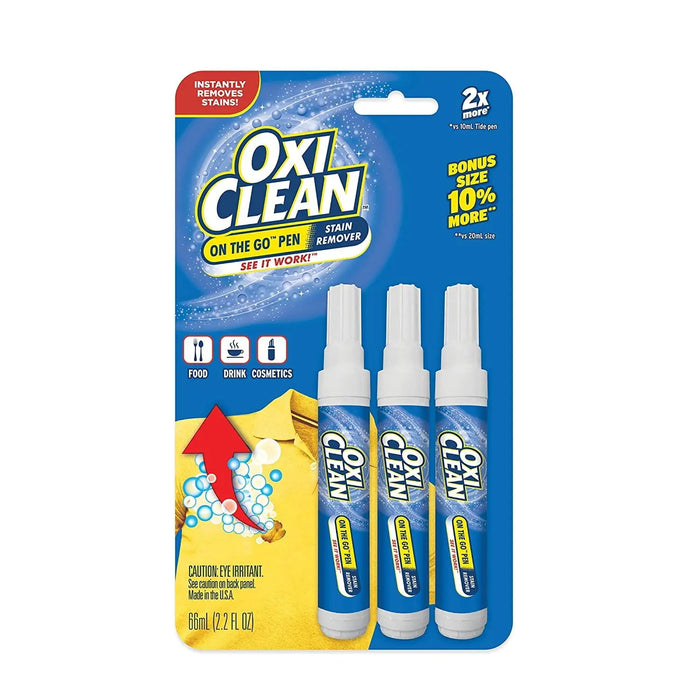 OXI CLEAN ON THE GO PEN 2.2 FL- Powerful stain remover, keeping clothes and surfaces spotless.