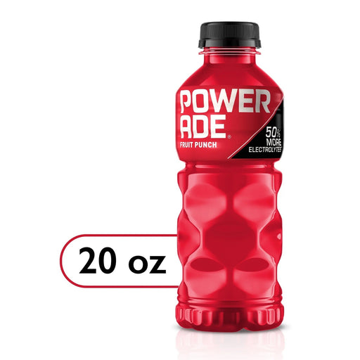 POWERADE ZERO FRUIT PUNCH 20OZ