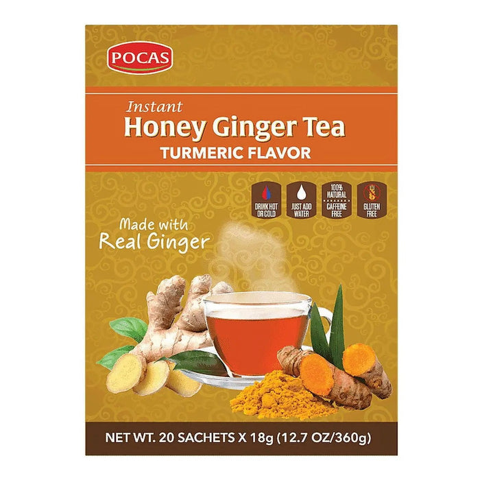 HONEY GINGER TEA TURMERIC FLAVOR