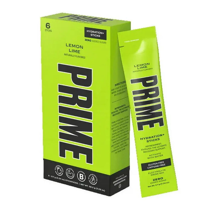 PRIME LEMON LIME HYDRATION+STICKS