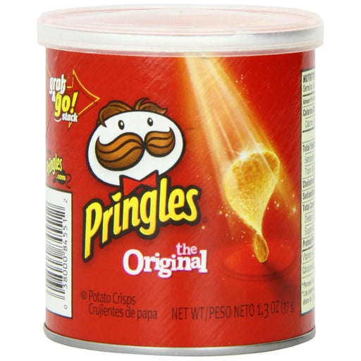 PRINGLES ORIGINAL 1.3 OZ- Grab n' go pack of original crisps for convenience.