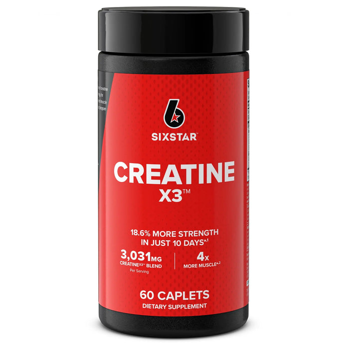 SIXTAR CREATINE X3 60 CAPLETS