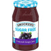 SMUCKER'S SUGAR FREE CONCORD GRAPE JAM 12.75 OZ- Fruit flavored grape jam, perfect for breakfast or snacks.