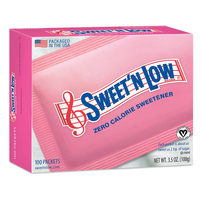 SWEET'N LOW ZERO CALORIE SWEETNER
100packet- Zero-calorie sweetener packets for diet-conscious individuals.